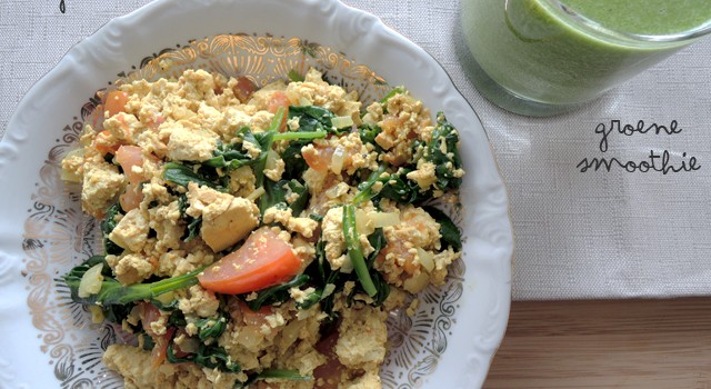 Scrambled tofu (Vegan)