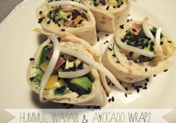 Recept: Wraps met hummus, wasabi en avocado | IKBENIRISNIET