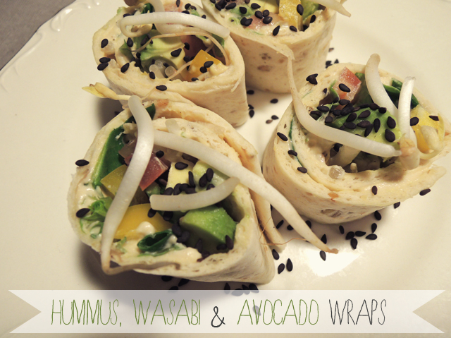 Recept: Wraps met hummus, wasabi en avocado | IKBENIRISNIET