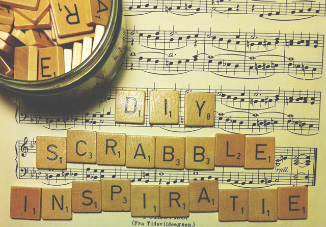 DIY Scrabble Letters | IKBENIRISNIET