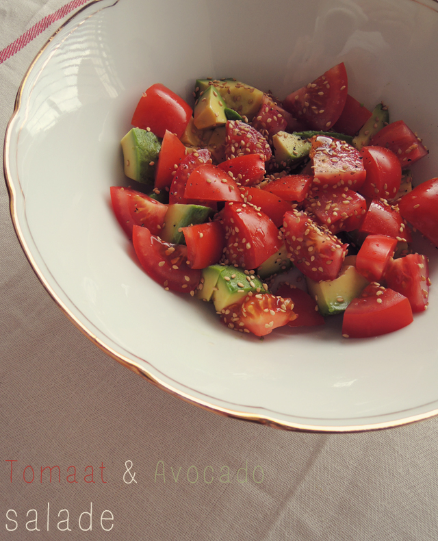 tomaat-avocado-salade
