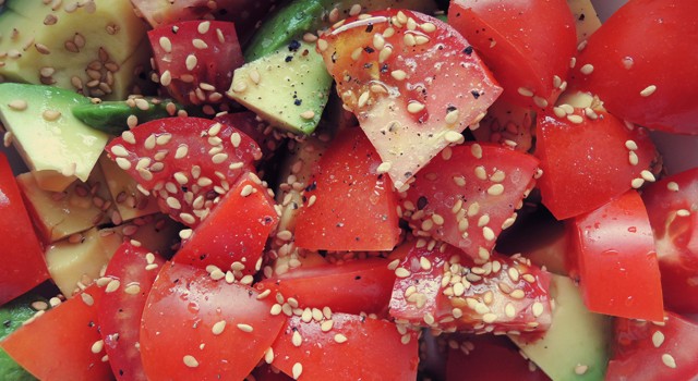 tomaat-avocado-salade