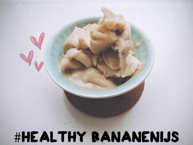 Home made bananenijs van 100% banaan!
