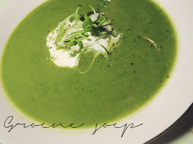 Groene soep