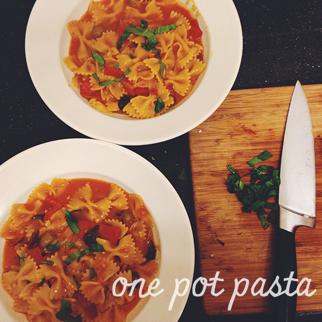 Recept: One Pot Pasta