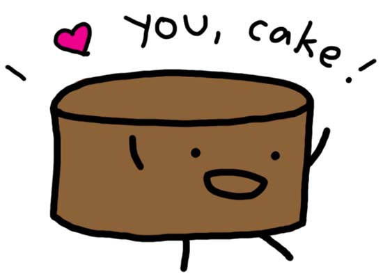 Cake love by Natalie Dee