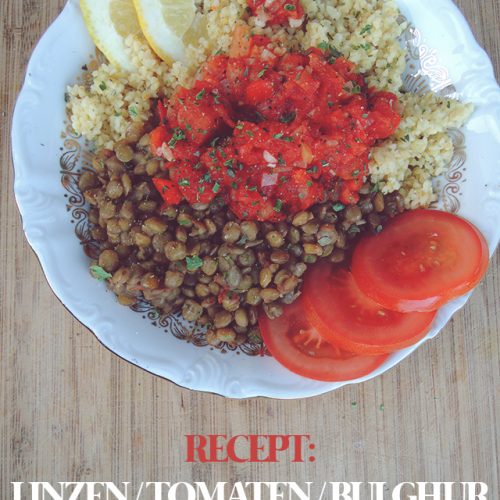 Recept: Linzen met tomatensaus en bulghur