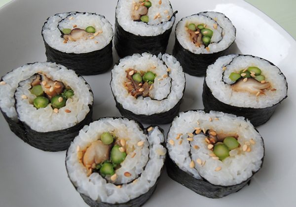 vegetarische sushi recept