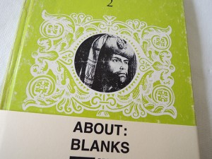 About Blanks schetsboek