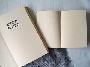 About Blanks schetsboek