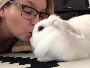 Iris en het leukste konijn van de wereld