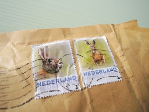 konijnenpostzegels