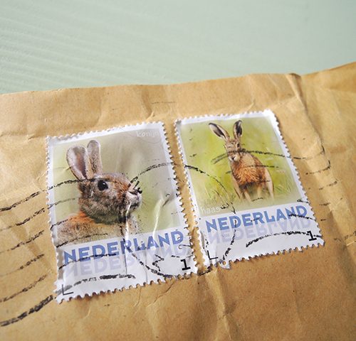 konijnenpostzegels