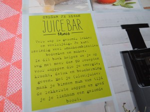 De Slowjuice Bar boek review