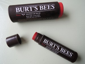 burts bees tinted lipbalm
