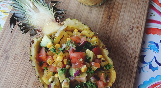 salsa met ananas