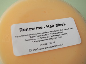 Wat maakt je mooi hair mask