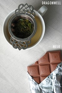 Melkchocolade met thee