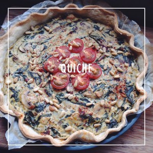 vegan gerechten quiche