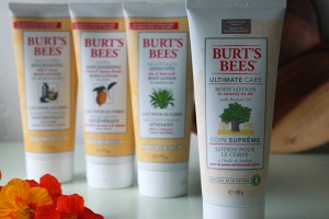 Burt's Bees bodylotions