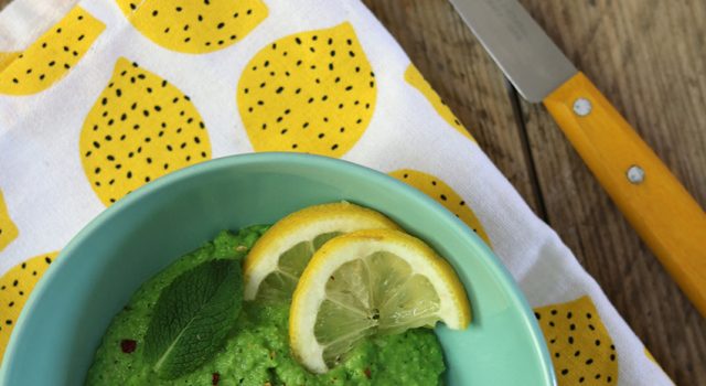 Recept: Vegan doperwtenspread