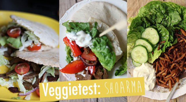 Vegetarische shoarma - Veggietest