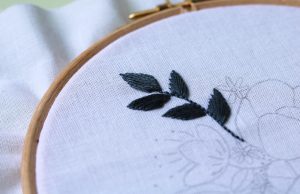 Beginnen met borduren - satin stitch